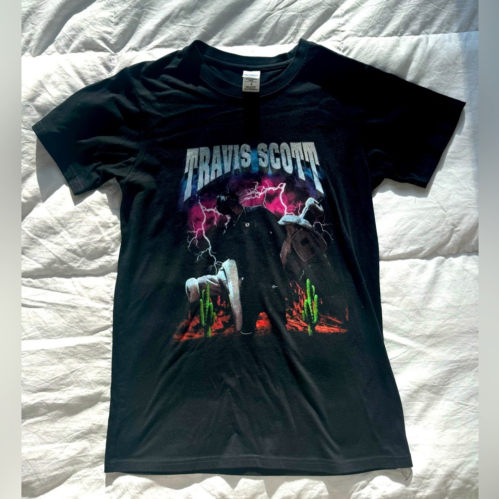 Travis Scott 2015 tour band T-shirt